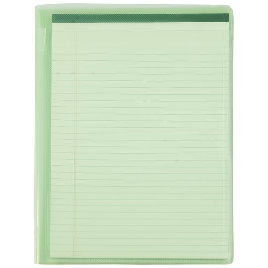 JAM Paper Plastic Padfolio